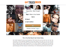 Tablet Screenshot of gaytruckdriver.com